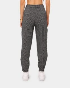 XXIII Women's Vera Plaid Cargo Pants Navy -Sportswear Women Store 03007201 YN200 womens 0040