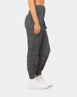 XXIII Women's Vera Plaid Cargo Pants Navy -Sportswear Women Store 03007201 YN200 womens 0060