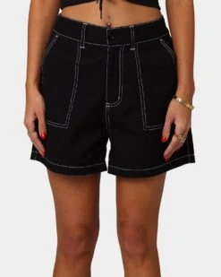 EN ES Women's Fearless Cargo Short Black -Sportswear Women Store 03007215 YB001 womens 0030