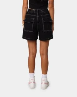 EN ES Women's Fearless Cargo Short Black -Sportswear Women Store 03007215 YB001 womens 0040