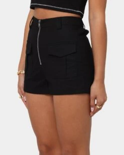XXIII Women's Cargo Short Black -Sportswear Women Store 03007234 YB001 womens 0040