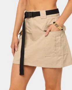 XXIII Women's Lara Cargo Skirt Tan -Sportswear Women Store 03007272 YT001 womens 0080