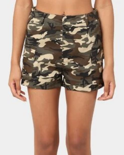 XXIII Women's Aurora Cargo Short Camo -Sportswear Women Store 03007284 YC001 womens 0030