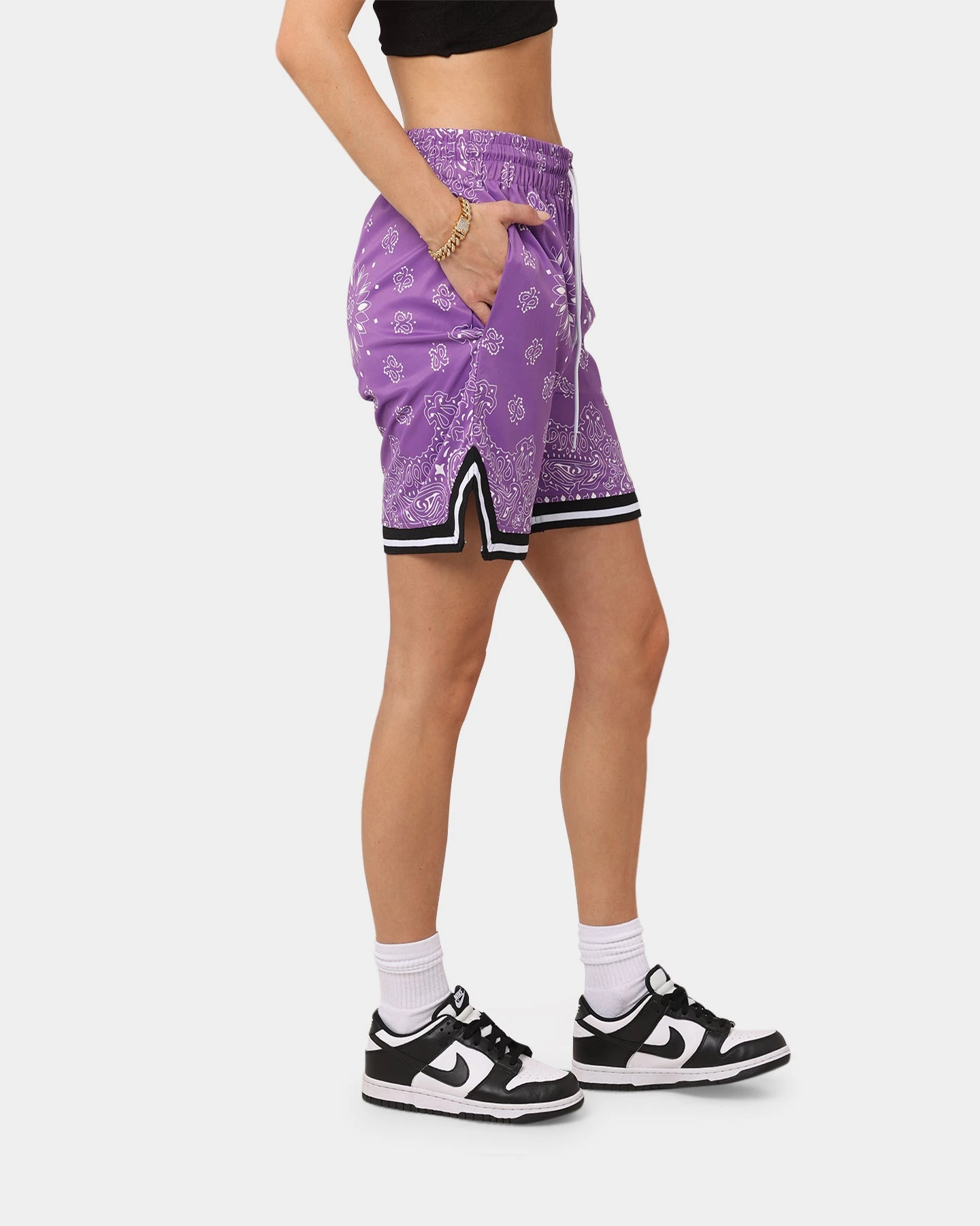 XXIII Mike Paisley Basketball Shorts Purple 7 XXIII Mike Paisley Basketball Shorts Purple - Image 5