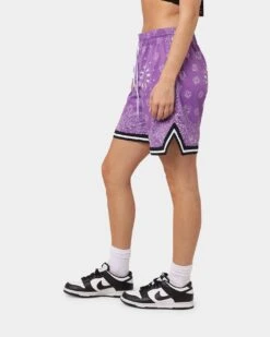 XXIII Mike Paisley Basketball Shorts Purple 15 XXIII Mike Paisley Basketball Shorts Purple -Sportswear Women Store 03007341 YP200 womens 060