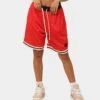 EN ES Team Basketball Shorts Red -Sportswear Women Store 03007595 YR001 womens 0010