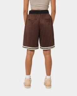 EN ES Team Basketball Shorts Brown -Sportswear Women Store 03007595 YX300 womens 00100