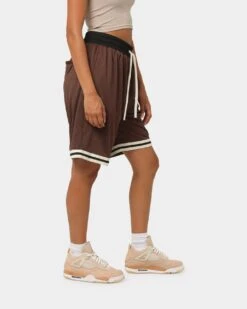 EN ES Team Basketball Shorts Brown -Sportswear Women Store 03007595 YX300 womens 00110