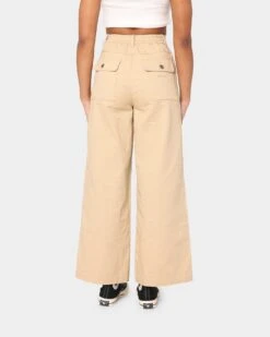 EN ES Women's Divine Wide Leg Pants Beige -Sportswear Women Store 03007638 Y1000 womens 0040