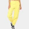 XXIII Women's Willa Cargo Pants Yellow -Sportswear Women Store 03007676 YY001 womens 0010