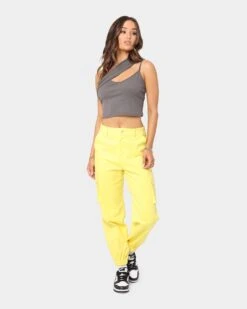 XXIII Women's Willa Cargo Pants Yellow -Sportswear Women Store 03007676 YY001 womens 0020