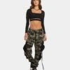 XXIII Raj Cargo Pants Camo