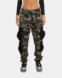 XXIII Raj Cargo Pants Camo -Sportswear Women Store 03007985 YC001 womens 0030