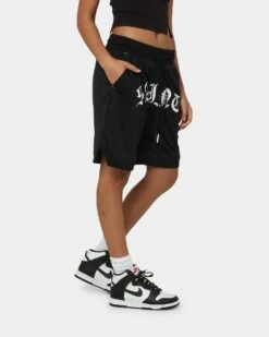 Saint Morta Day Of The Dead Basketball Shorts Black/White -Sportswear Women Store 03008143 YB012 womens 0050
