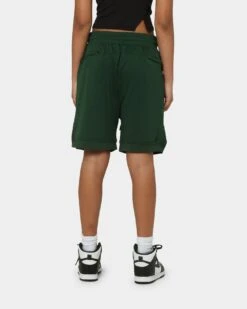Saint Morta Day Of The Dead Basketball Shorts Dark Green -Sportswear Women Store 03008143 YD009 womens 0040