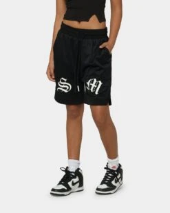 Saint Morta Graves Basketball Shorts Black -Sportswear Women Store 03008144 YB001 womens 0060