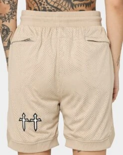 Saint Morta Graves Basketball Shorts Stone 17 Saint Morta Graves Basketball Shorts Stone -Sportswear Women Store 03008144 YS400 womens 080