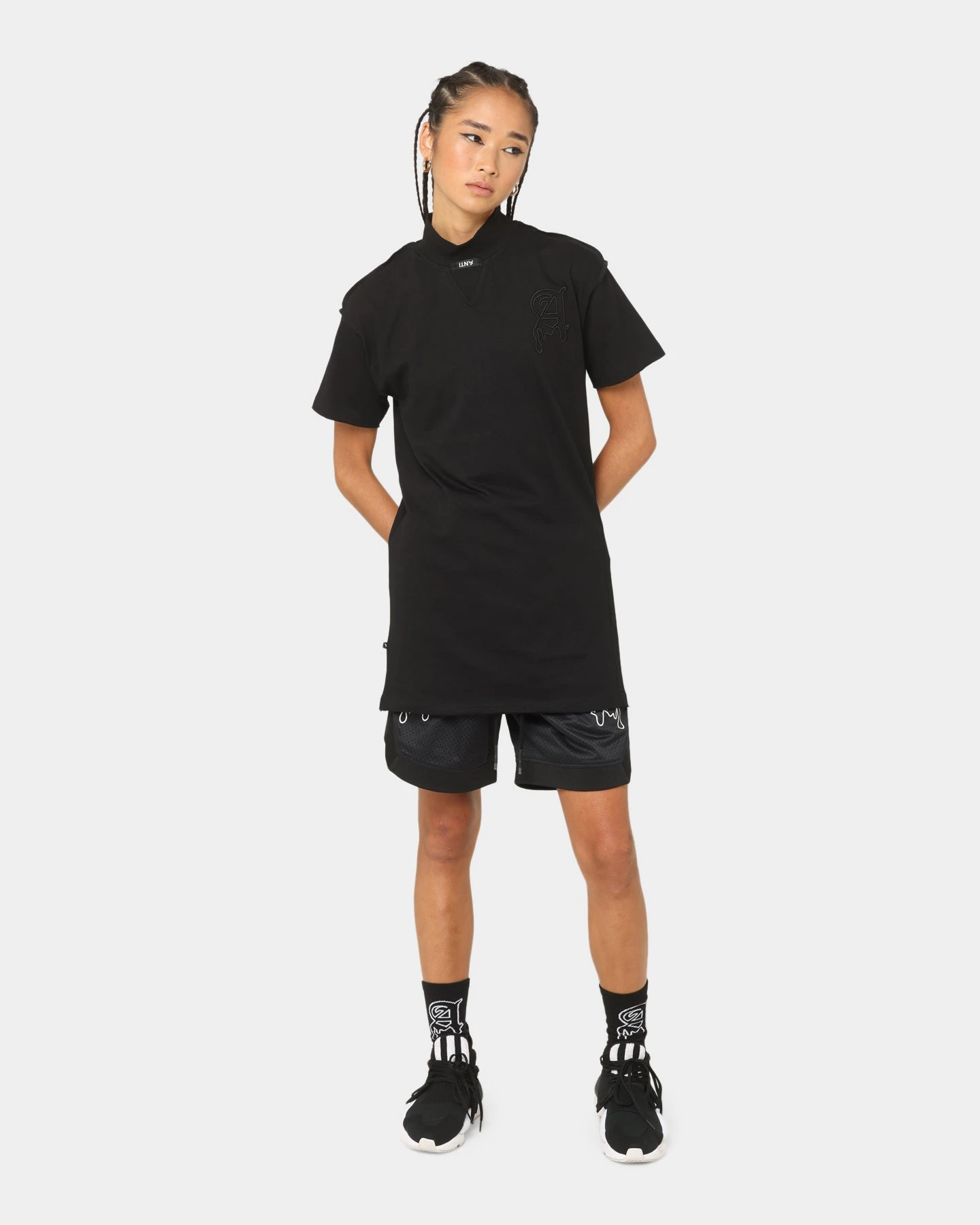 The Anti Order Military Basketball Shorts Black/White 4 The Anti Order Military Basketball Shorts Black/White - Image 2