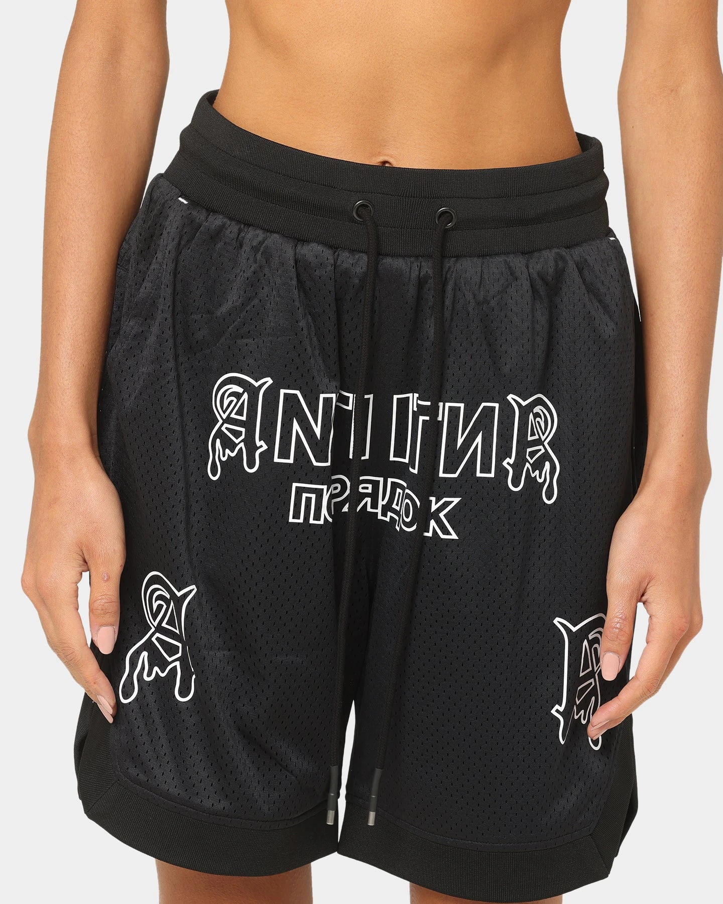 The Anti Order Military Basketball Shorts Black/White 5 The Anti Order Military Basketball Shorts Black/White - Image 3