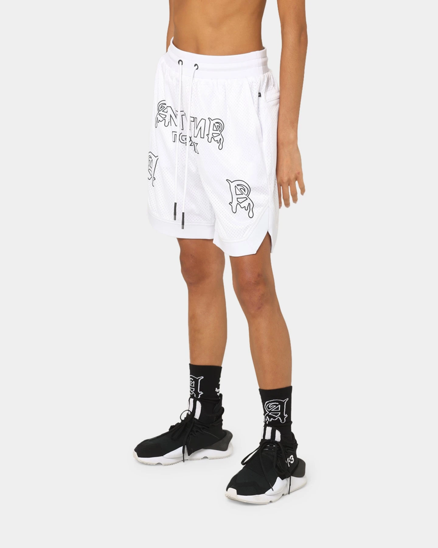 The Anti Order Military Basketball Shorts White/Black 8 The Anti Order Military Basketball Shorts White/Black - Image 6