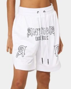 The Anti Order Military Basketball Shorts White/Black 16 The Anti Order Military Basketball Shorts White/Black -Sportswear Women Store 03008259 YW110 womens 0070