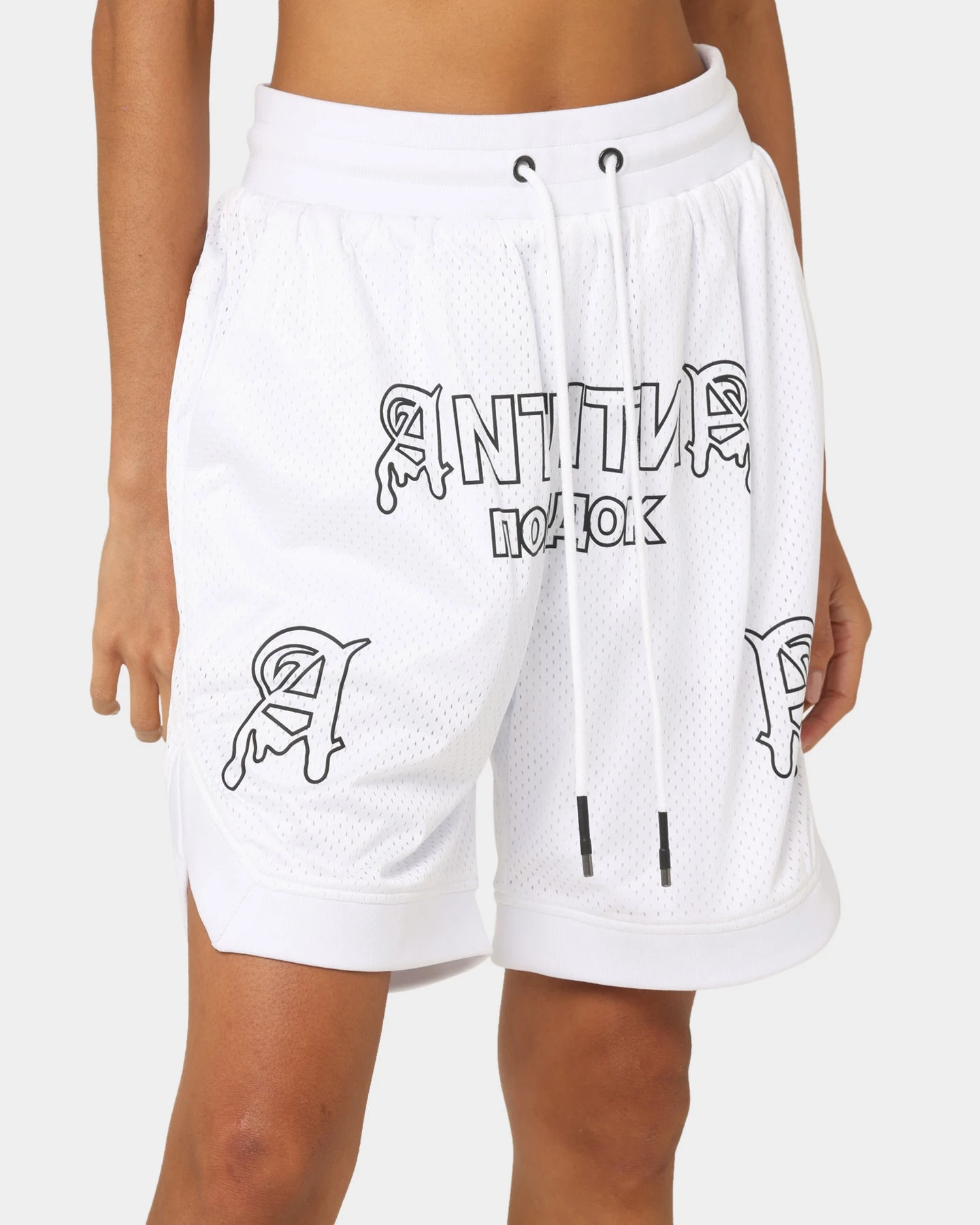 The Anti Order Military Basketball Shorts White/Black 9 The Anti Order Military Basketball Shorts White/Black - Image 7