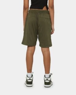 Saint Morta Kingdom Basketball Shorts Army Green -Sportswear Women Store 03008368 YA400 womens 0040