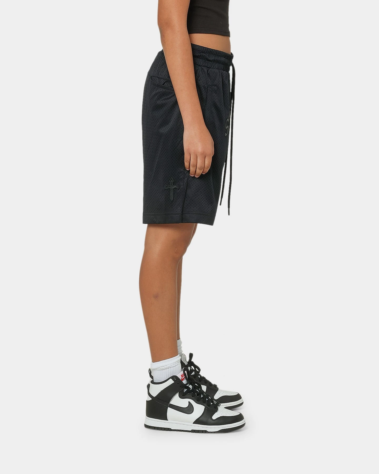 Saint Morta Kingdom Basketball Shorts Black 7 Saint Morta Kingdom Basketball Shorts Black - Image 5