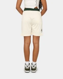 Saint Morta Kingdom Basketball Shorts Off White/Green -Sportswear Women Store 03008368 YO036 womens 0040