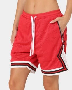 XXIII Auden Basketball Shorts Red -Sportswear Women Store 03008372 YR001 womens 0070