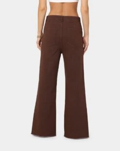 XXIII Women's Siobhan Seam Split Pants Brown 14 XXIII Women's Siobhan Seam Split Pants Brown -Sportswear Women Store 03008461 YX300 womens 0040