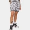 Saint Morta Paisley Olympus Ball Shorts White/Black