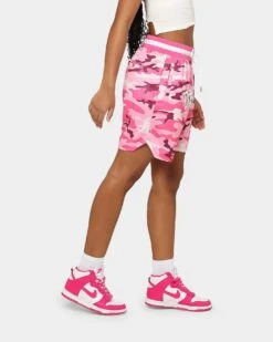 Carre C-Class Ball Shorts Pink Camo 12 Carre C-Class Ball Shorts Pink Camo -Sportswear Women Store 03008539 YP001 womens 0050