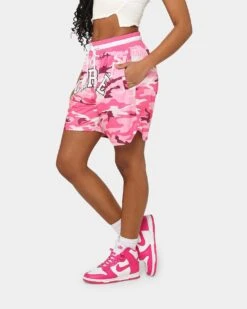 Carre C-Class Ball Shorts Pink Camo 13 Carre C-Class Ball Shorts Pink Camo -Sportswear Women Store 03008539 YP001 womens 0060