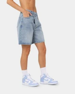 XXIII Women's Londyn Asymmetric Shorts Blue -Sportswear Women Store 03008608 YX001 womens 0050