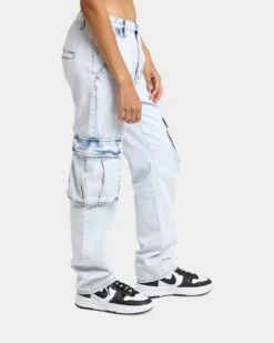 XXIII Women's Aconite Cargo Jeans Blue -Sportswear Women Store 03008705 YX001 womens 0050