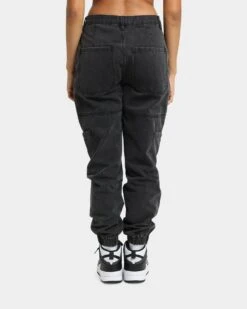 XXIII Women's Gazania Cargo Jeans Black -Sportswear Women Store 03008707 YB001 womens 0040