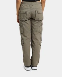 XXIII Women's Guenloie Cargo Pants Khaki -Sportswear Women Store 03009035 YK001 womens 0040