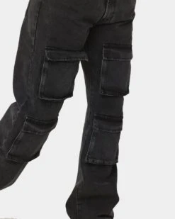 XXIII Women's Elvan Cargo Pants Washed Black -Sportswear Women Store 03009066 YW607 womens 0090