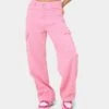 XXIII Women's Harika Cargo Pants Washed Pink -Sportswear Women Store 03009067 YW661 womens 0010