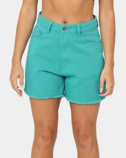 XXIII Women's Jaala Denim Shorts Teal 12 XXIII Women's Jaala Denim Shorts Teal -Sportswear Women Store 03009068 YT200 womens 0030