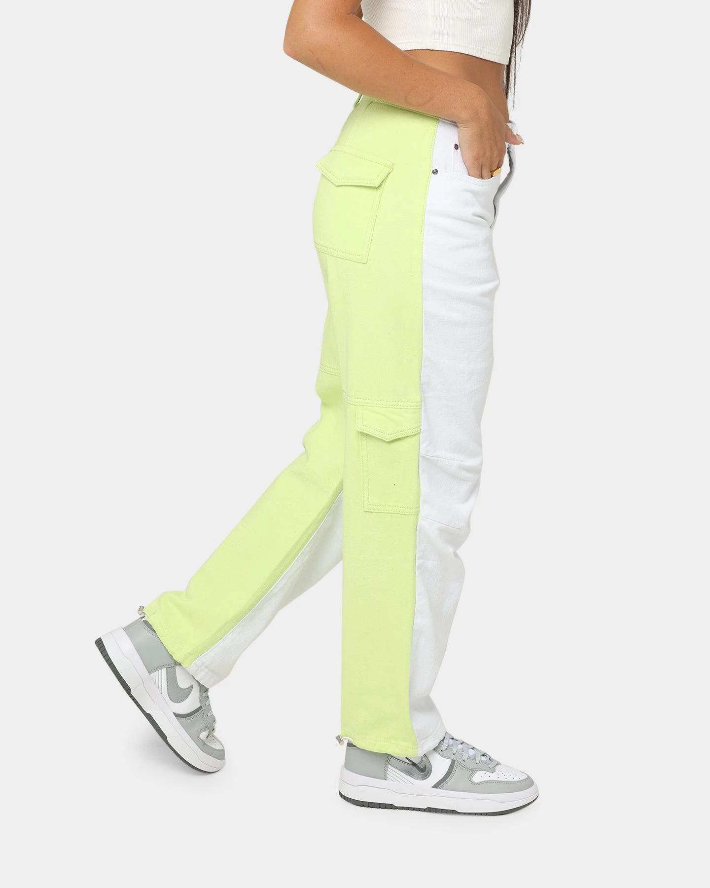 XXIII Women's Midel Pants Lime/White/Lime 3 XXIII Women's Midel Pants Lime/White/Lime