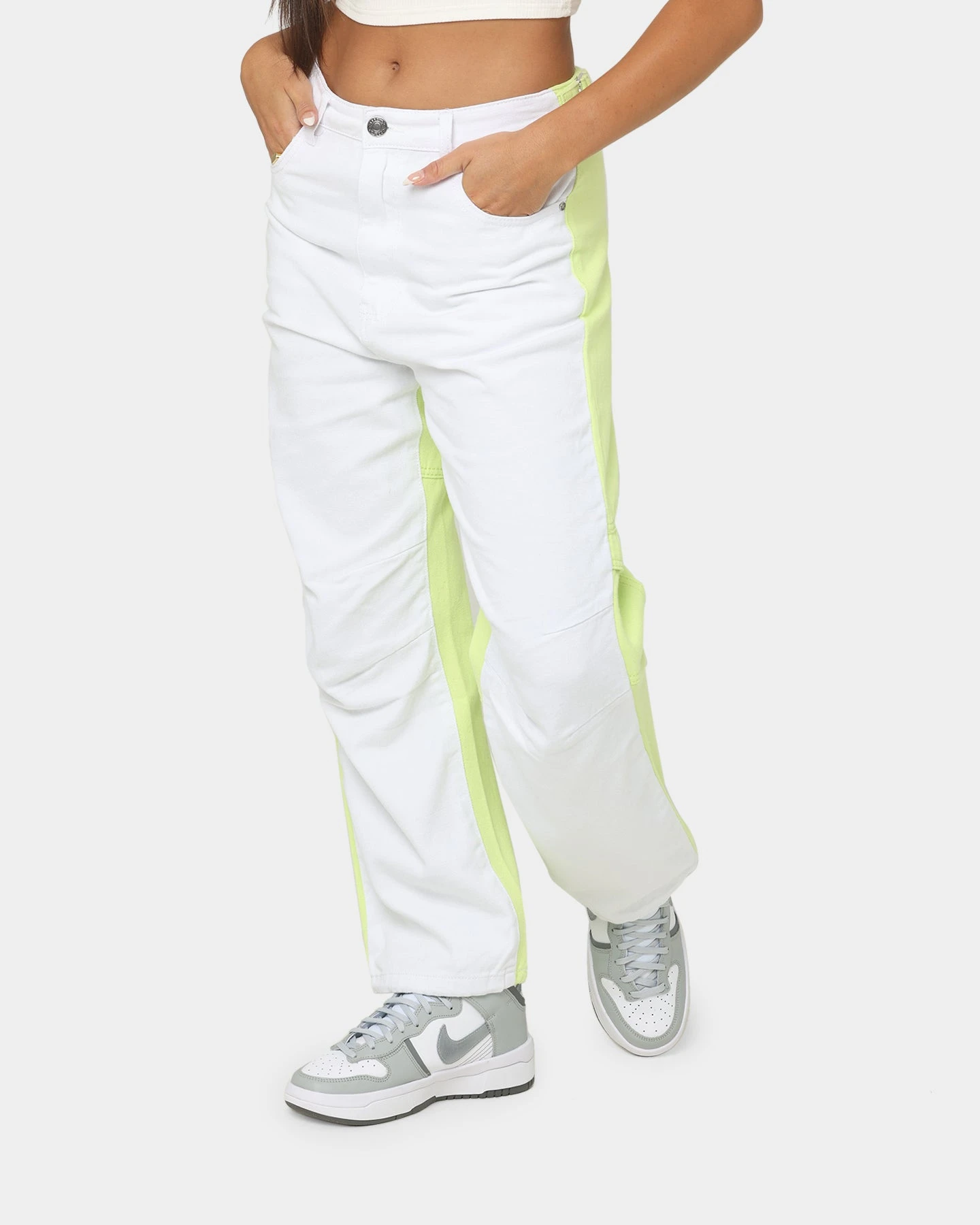 XXIII Women's Midel Pants Lime/White/Lime 11 XXIII Women's Midel Pants Lime/White/Lime - Image 9