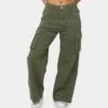XXIII Women's Nuray Cargo Pants Khaki -Sportswear Women Store 03009071 YK001 womens 0010