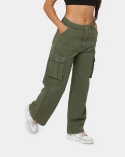 XXIII Women's Nuray Cargo Pants Khaki -Sportswear Women Store 03009071 YK001 womens 0050