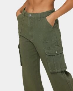 XXIII Women's Nuray Cargo Pants Khaki -Sportswear Women Store 03009071 YK001 womens 0070