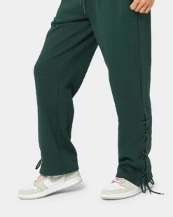 EN ES Women's Mason Lace Up Track Pants Deep Teal 19 EN ES Women's Mason Lace Up Track Pants Deep Teal -Sportswear Women Store 03009172 YD527 womens 0090