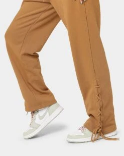 EN ES Women's Mason Lace Up Track Pants Tan 16 EN ES Women's Mason Lace Up Track Pants Tan -Sportswear Women Store 03009172 YT001 womens 0070