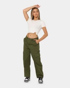 XLARGE 91 Cargo Pants Military -Sportswear Women Store 03009249 YM003 womens 020