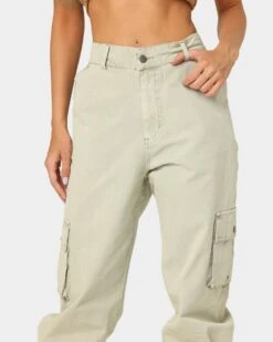 EN ES Women's Time To Go Cargo Pants Aloe Wash -Sportswear Women Store 03009270 YA145 womens 0070